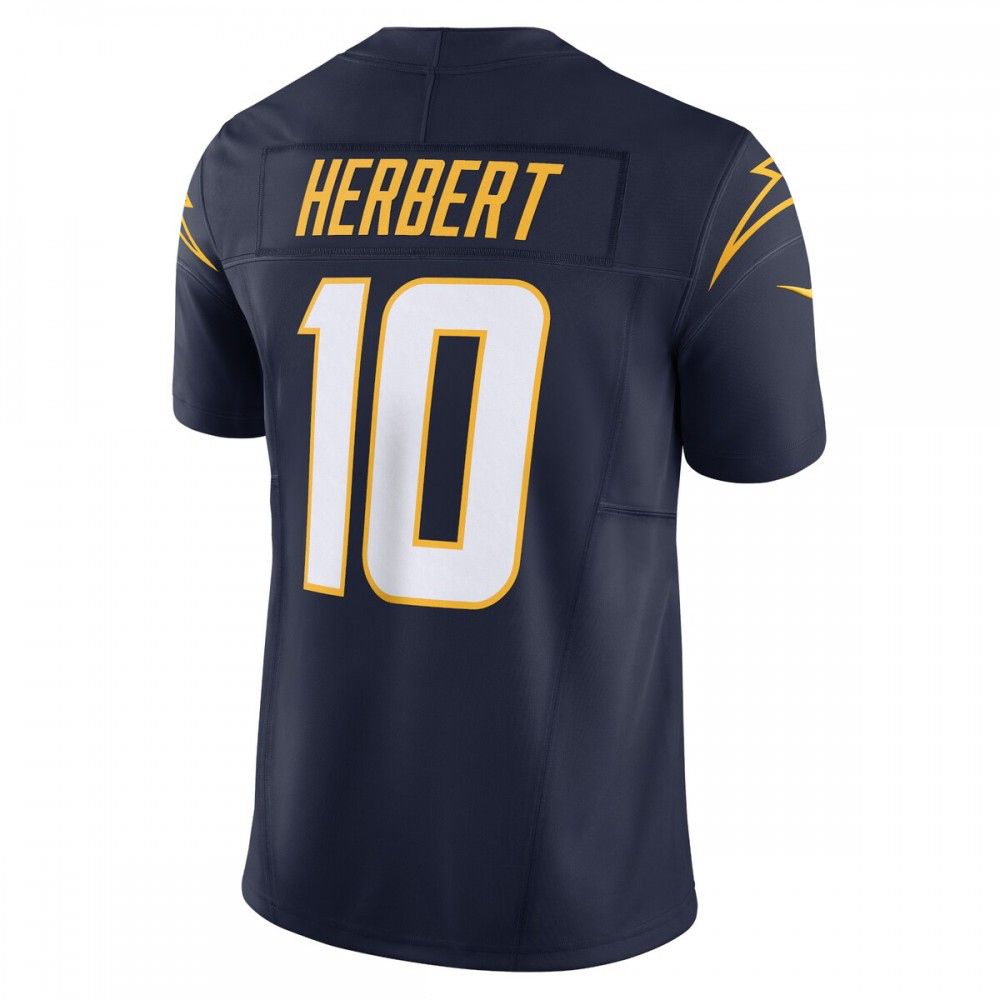 Justin Herbert Los Angeles Chargers Nike Vapor F.U.S.E. Limited Alternate 1 Jersey - Navy-GridironStore